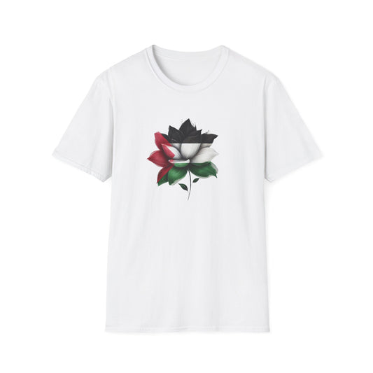 Unisex Softstyle T-Shirt - Flowers for Palestine