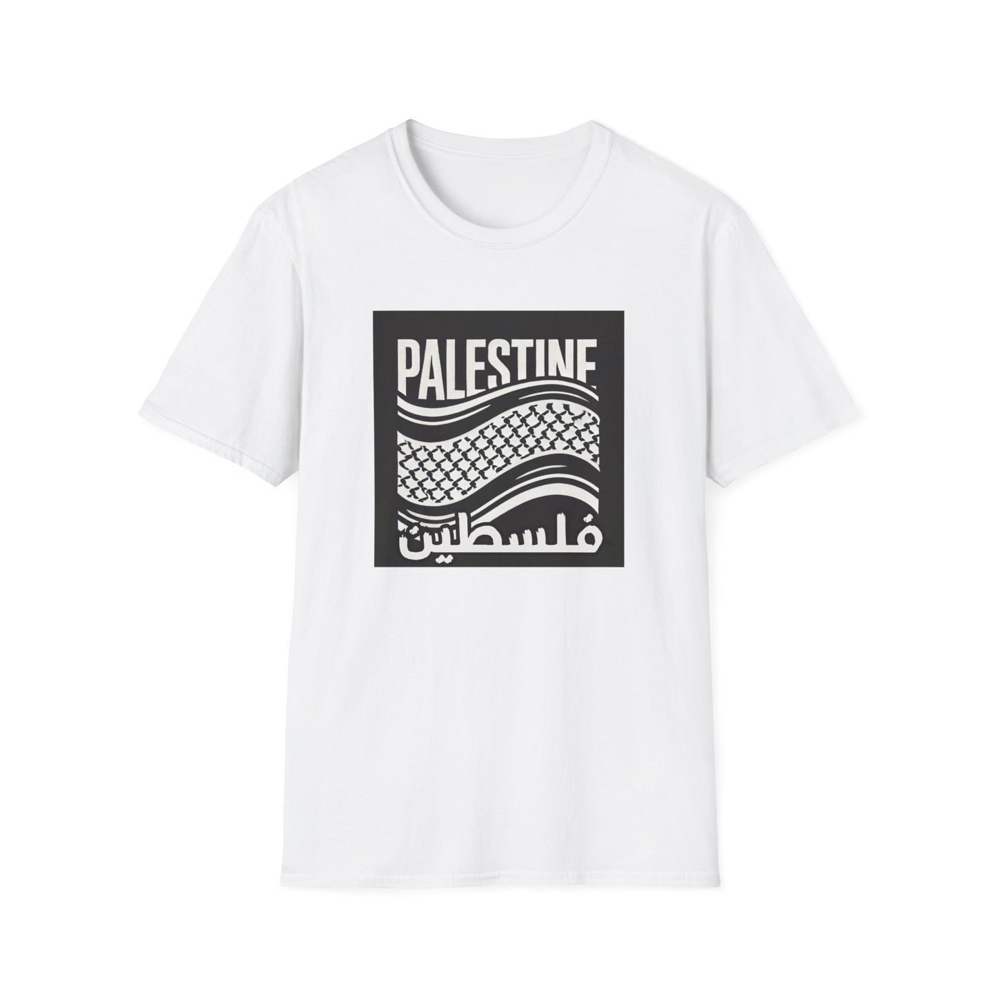 Unisex Softstyle T-Shirt - Palestine - فلسطين