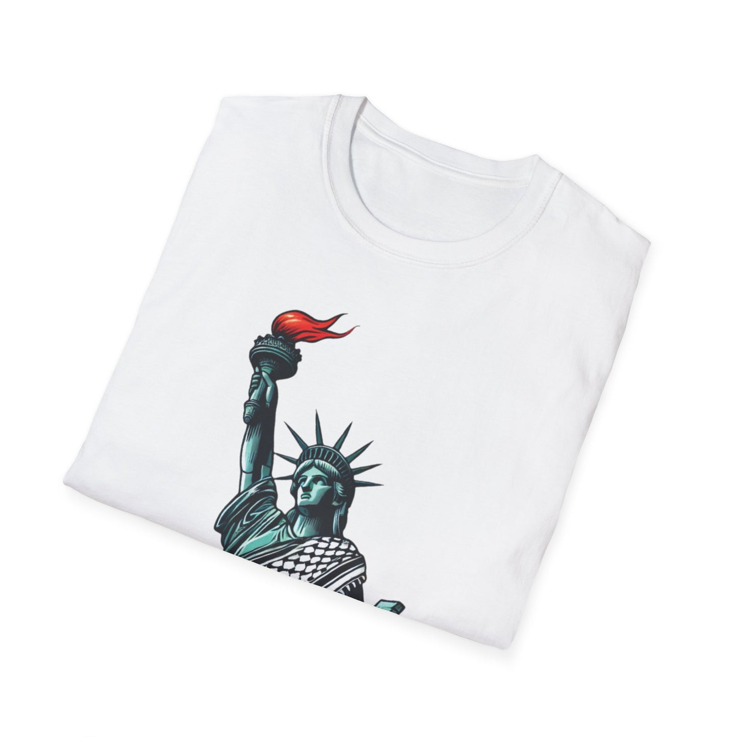 Unisex Softstyle T-Shirt - Statue of Liberty