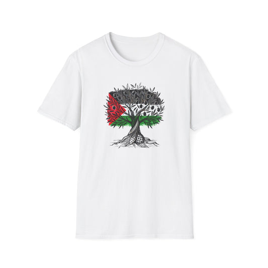 Unisex Softstyle T-Shirt - Olive Tree