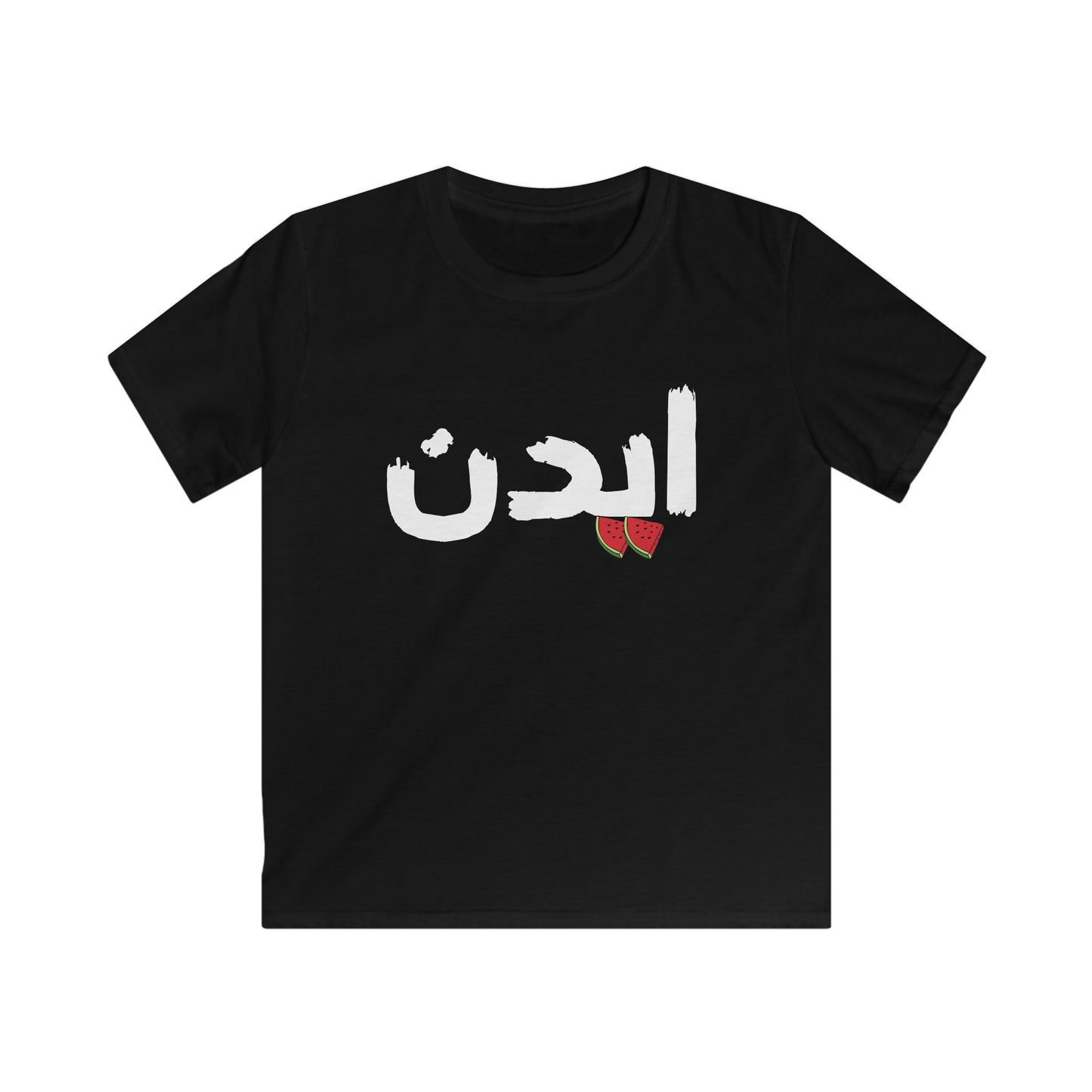 Kids Softstyle Tee - Free Palestine - Aiden - ايدن