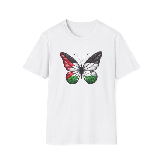 Unisex Softstyle T-Shirt - Freedom Butterfly